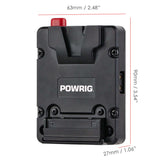 Nano v mount battery plate for freefly ember s5k camera